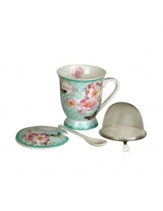 Jarro Mug Decorado c/ Tapa...