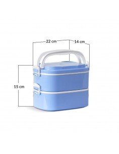 Vianda Térmica Apilable x 2 Colombraro