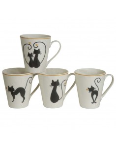 Jarro Mug Diseño Gatos 400 ml