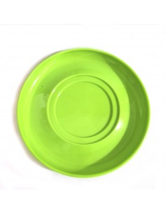 Plato Té Plástico Color