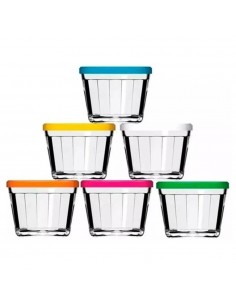 Bowl Americano Vidrio c/ Tapa Nadir | Andreplast