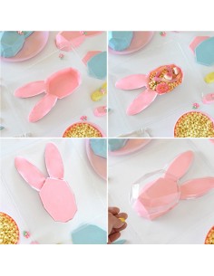 Set x2 Placas para Conejos Diamante de Chocolate | Andreplast