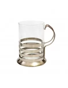 Taza Vidrio Soporte Metal... 2