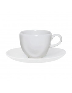 Juego Vajilla Porcelana Ryo White x42 Piezas Oxford