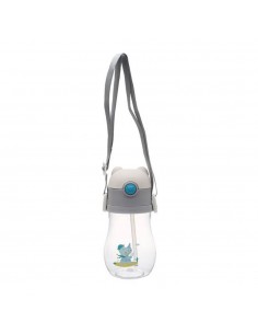 Botella Infantil Tapa Automática Correa 300 ml