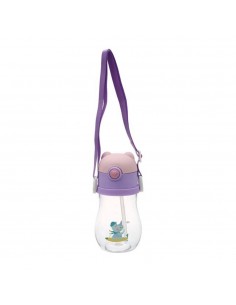 Botella Infantil Tapa Automática Correa 300 ml