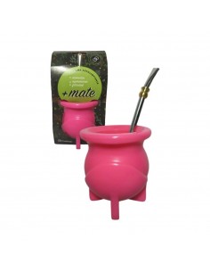 Mate c/ Bombilla Autolimpiante