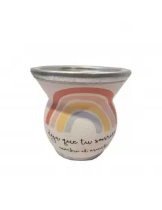 Mate Vidrio Forrado Decorado 2