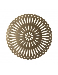 Individual PVC Dorado Redondo