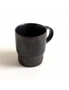 Jarro Mug Cerámica Peltre