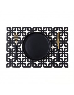 Individual PVC Calado Cuadros