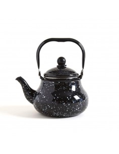 Pava Enlozada Negra Salpicada