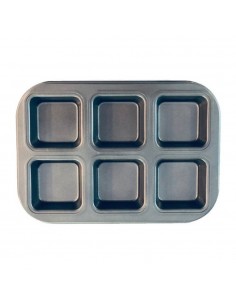 Molde Teflón 6 Cavidades...