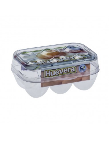 Huevera Plástica x6 Crom