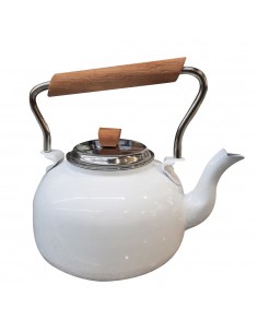 Pava Acero Color Mango Madera