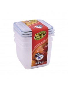 Set x3 Hermético New...