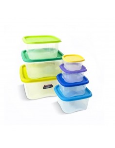 Set x7 Herméticos Cuadrados