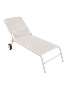 Reposera de Coversol Caño 1 1/4" con Ruedas 3 Posiciones | Andreplast
