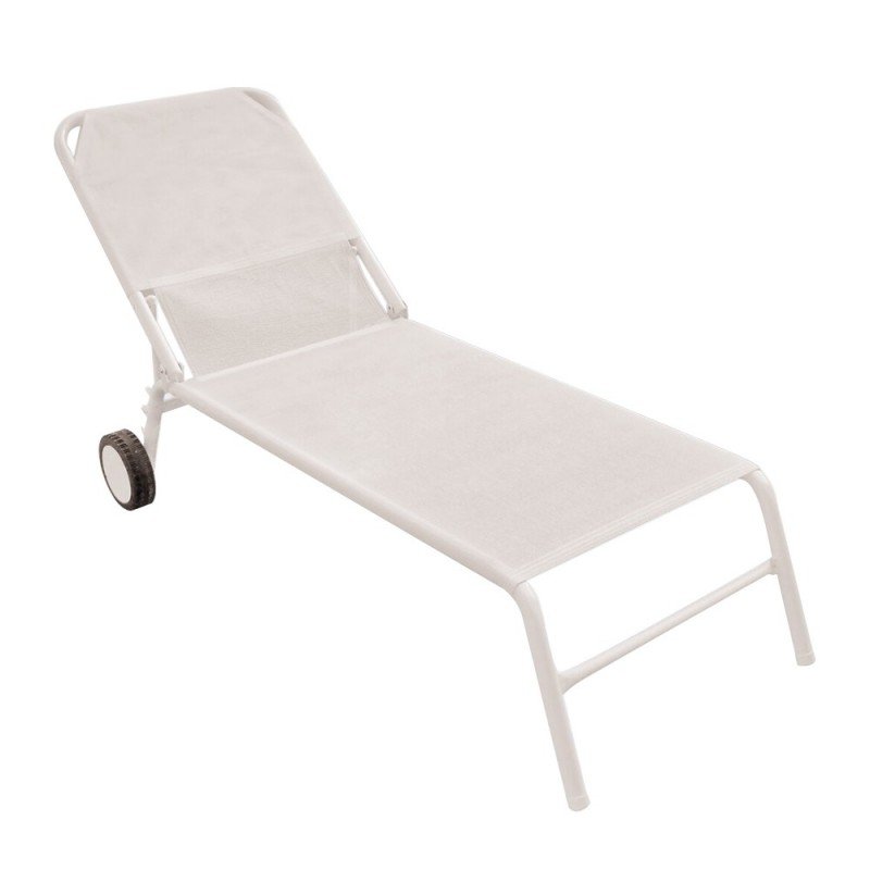 Reposera de Coversol Caño 1 1/4" con Ruedas 3 Posiciones | Andreplast