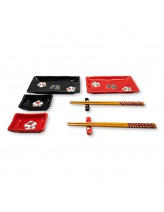 Set Sushi x8 Piezas Cerámica Arifernic