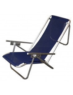 Reposera Baja Aluminio...