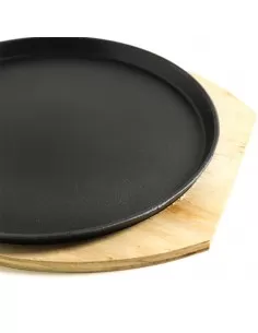 Fuente Hierro Lisa Base Madera 2