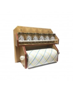 Especiero x6 Madera c/...