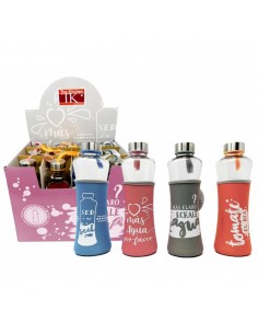 Botella Vidrio c/Funda...