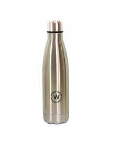 Botella Acero Color Lisa 500 ml