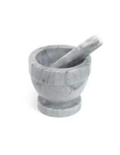 Mortero Mármol Grande c/ Base 2