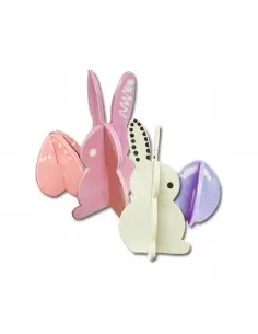 Placa Conejo Huevo 3D 2