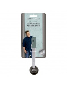 Set x4 Cucharas Medidoras Acero Jamie Oliver