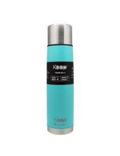 Termo Acero Bala Rubber 1 lt Keep