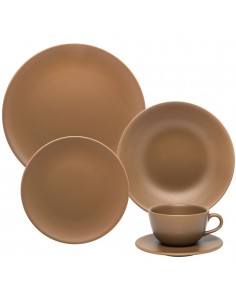 Juego de Vajilla Ceramica Unni Avela x20 piezas Oxford