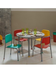 Silla Infantil Piccolo de Caño y Plástico | Andreplast
