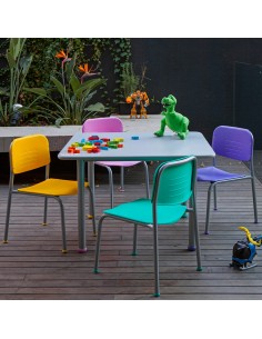 Mesa Infantil Piccolo Cuadrada