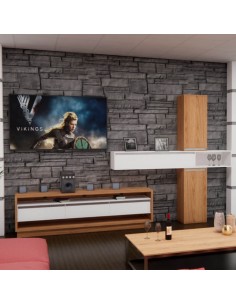 Rack de TV París Modular con 3 Cajones 180cm | Andreplast
