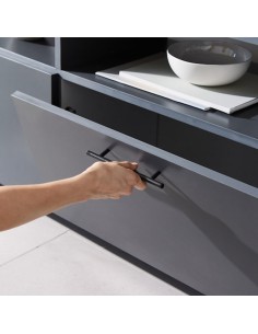 Consola Luci con 2 Puertas Rebatibles 140x39 cm | Andreplast