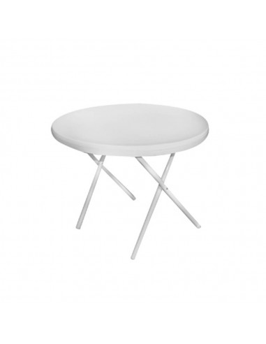 Mesa Plástica Redonda Plegable...