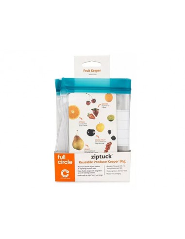 Bolsas P/Frutas Reutilizable Ziptick Full Circle