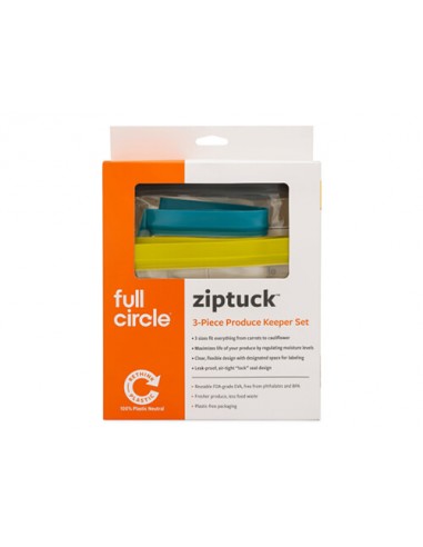 Set X3 Bolsas P/Frutas Reutilizables Ziptuck Full Circle