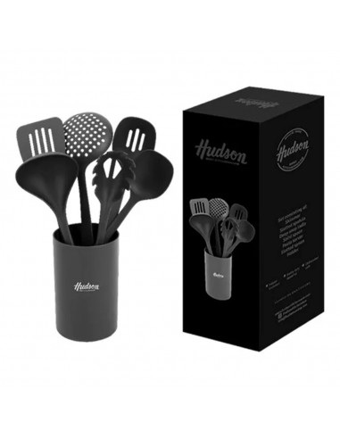 Set X6 Utensilios Nylon Hudson