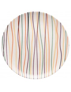 Juego Vajilla Cerámica Rainbow x30 Piezas Oxford