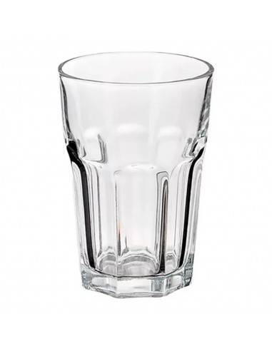 Six-Pack Vaso Faceteado 400 cc Durax | Andreplast
