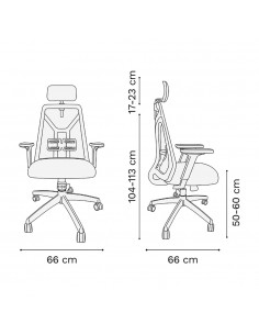 Sillón Ergonómico Tokio Rossi de Alta Gama | Andreplast