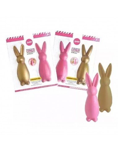 Set x2 Placas Conejos de Pascua Modernos | Andreplast