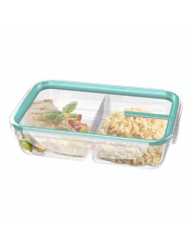 Hermético Rectangular c/División 730 ml San Remo | Andreplast