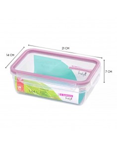 Hermético Rectangular 1,24 CC San Remo | Andreplast