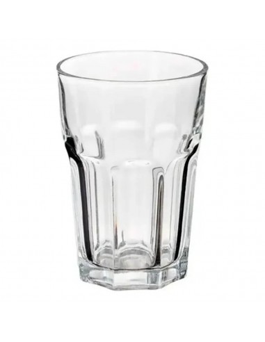 Vaso Facetado Alto 400 CC Durax