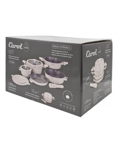 Batería de Cocina 10 Piezas Inducción...